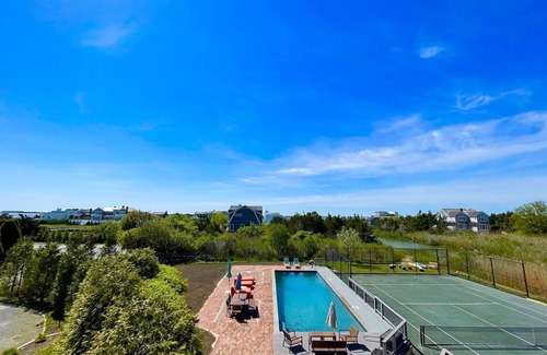 Remsenburg Villa | Westhampton Beach Resort Waterfront, Pool, Tennis