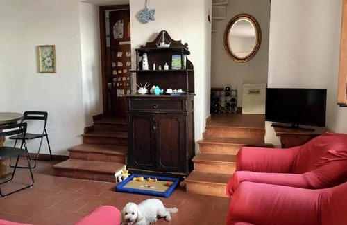 Castellabate Historic Centre Wohnung | While Attic in a medioeval town above the coast with breath taking view