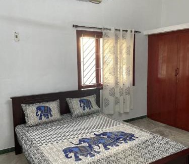 Coimbatore Haus | WHITE HOUSE- 1BK Pleasant Apartment with Open Terrace