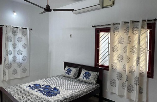 Coimbatore Haus | WHITE HOUSE- 1BK Pleasant Apartment with Open Terrace