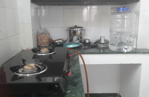 Coimbatore Haus | WHITE HOUSE- 1BK Pleasant Apartment with Open Terrace