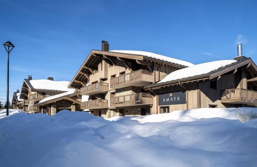 Les Saisies Wohnung | Wifi, blick berg, fitness, schwimmbad, sauna, hammam, balkon, parkmöglichkeiten, fernseher