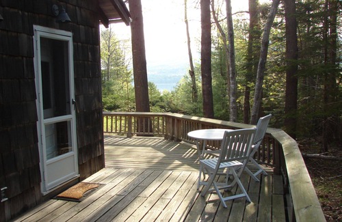 Hall Quarry Hütte | Herrliche Aussicht auf Somes Sound und Sargent Mountain