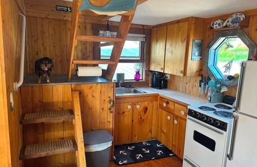 Lubec Hütte | World’s highest tides! Pet friendly, bay front cottage with huge fenced yard.