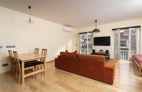 Baixa Wohnung | Ihr Zuhause mitten im Zentrum von Lissabon mit Balkon zur Rua Augusta!