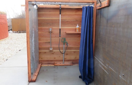 Buhl Haus | Your own private spa! Yurt with natural geothermal hot water.