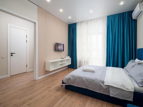 однакомнатная квартира с шикарным видом на горы