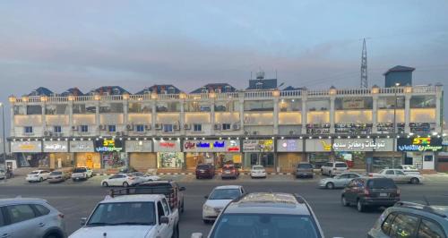 أكواخ الدغاس غرفة بجلسه خارجيه