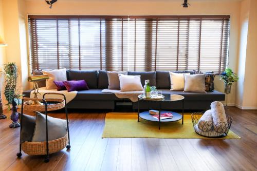 ラグジュアリー戸建貸切,羽田,品川まで20分 3ベットルーム 広々リビングのモダンクラシックな一棟貸し