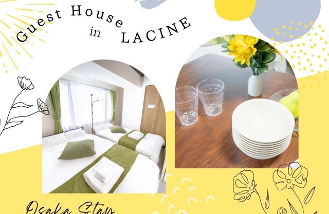 大国町・恵美須町駅からすぐのマンション1室/最大8名宿泊可能/新世界が徒歩圏内！