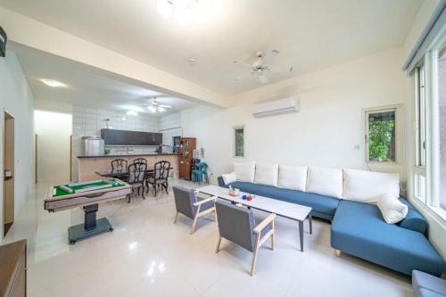 好時光民宿-依人數提供房數床數-電動麻將-唱歌-烤肉區-寵物友善