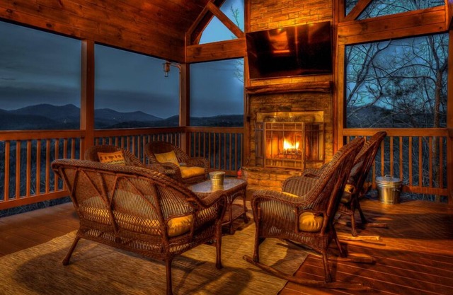 1 Amazing View - Mountain Views | Hot Tub | Arcade | Outdoor Fireplace