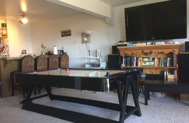 1 BD Quiet Lockoff Apartment with a Lakeview, Sauna, Billiard, Bar and Fireplace