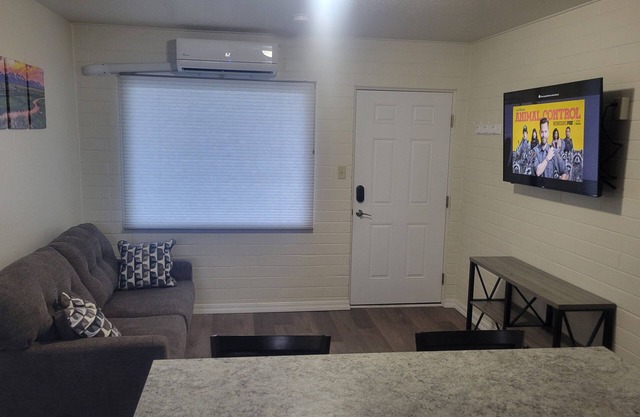 1 bedroom .75 bathroom apartment, newly renovated, located on main street!