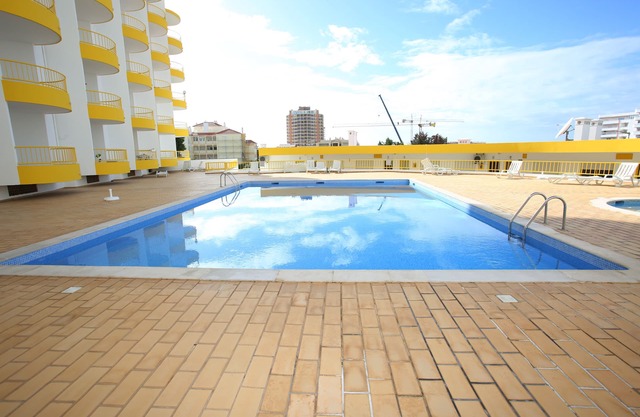 2-Zimmer-Wohnung mit Pool, Praia da Rocha, Blick aufs Meer und auf den Pool