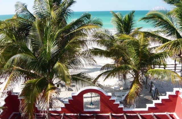 Ferienwohnung direkt am Strand im 1. Stock, Wlan, Terrasse