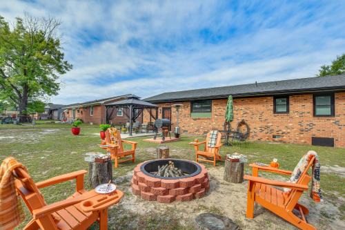 1 Mi to Fort Bragg Family Home with Backyard