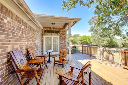 1 Mi to Stillhouse Hollow Lake Texas Family Home