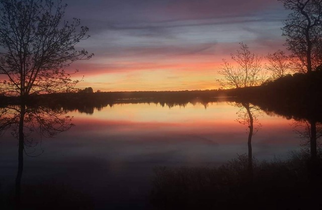 10 acre, close to trails, WiFi, Kayaks, small lake/marsh,New beds.
