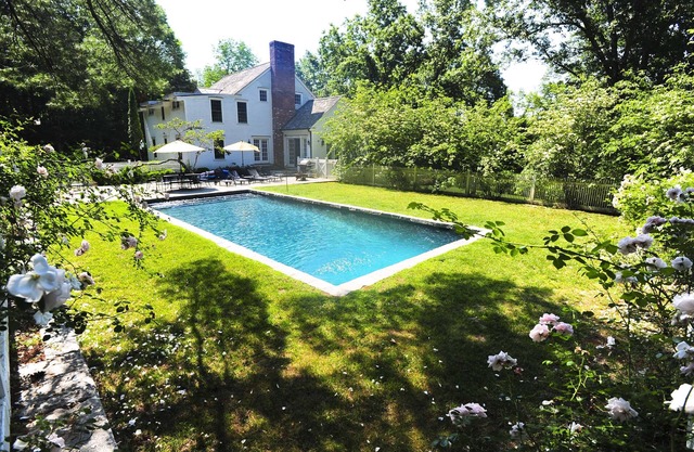 100% ROXBURY! (Zoom in Karte ++) PoshPadsCT "JUDD'S BRIDGE" Mint 5BR Pool, Teich, BBQ