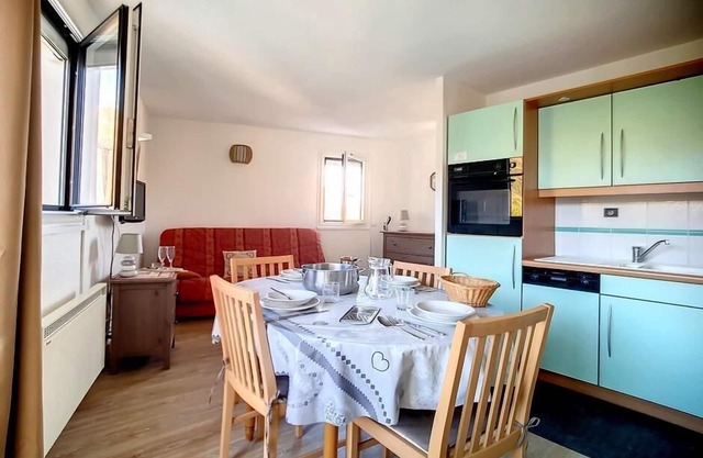 A 100m de las pistas de esquí, 2.o piso, tv, 32m², Les Menuires
