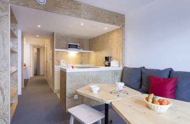 20m bis zum stadtzentrum, 4te Etage, balkon, schließfach für die skier, 61m², Les Arcs