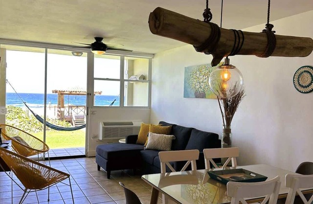 #12 First floor 2br, 2ba Beachfront Apt @ Jobos