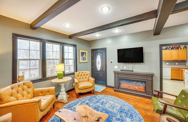 13 Mi to Skiing: Downtown Wallace Home w/ Deck