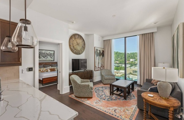 'Midtown Mountain Break' Downtown Condo with Mountain Views at Arras Residences