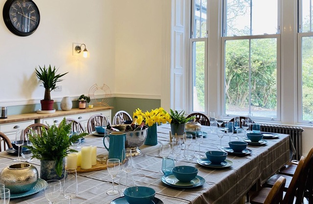 Exklusive Nutzung 18 Personen 9 Landhaus mit 9 Schlafzimmern in der Landschaft von Ayrshire