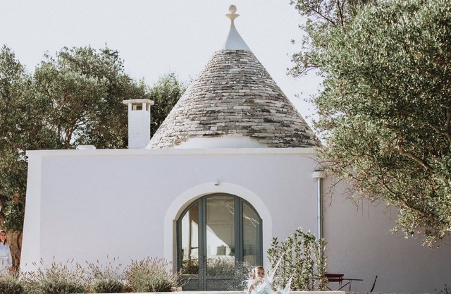 180-Grad-Meerblick Trullo mit einem modernen Touch renoviert