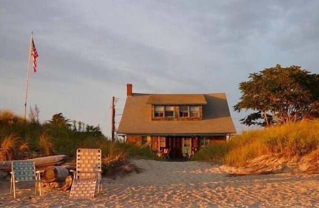 1910 Strandhaus, exquisitester Privatstrand in Connecticut