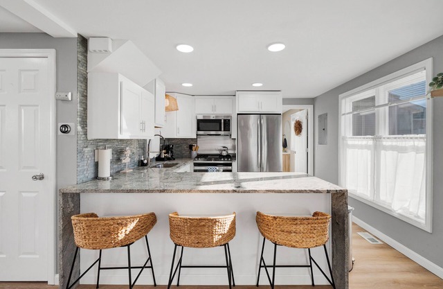 2 Bed/2 Bath Private Beach House One Block from the ocean.