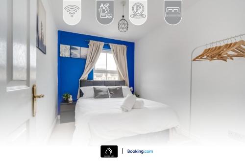 2 Bed House By Boyeilles Apartments Short Lets & Serviced Accommodation Belfast With Balcony & Free Parking