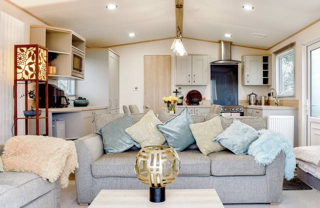 With your own private hot tub, this is the perfect spot to unwind in.