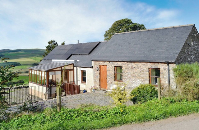 2 Schlafzimmer Unterkunft in Langshaw, in der Nähe von Galashiels