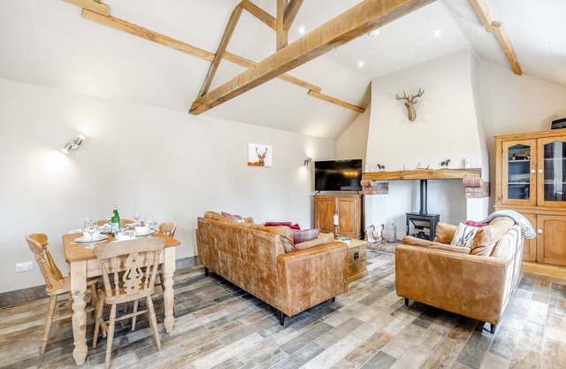 This luxury holiday let in Sloothby, Lincolnshire, is an oasis of comfort and elegance.