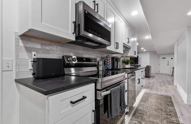 2-bedroom basement apartment with a touch of class - your "Home Away from Home"