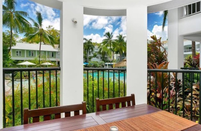 Beach Club Apartment mit 2 Schlafzimmern und direktem Zugang zur Lagune des Resorts