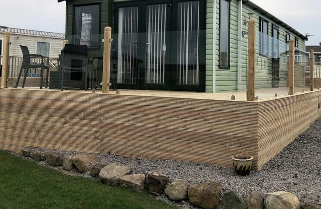 2 bedroom static caravan on the very edge of the Lake District National Park
