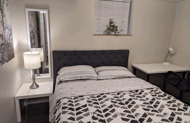 2 bedroom unit with separate entrance in Lougheed area 10 mins walk to askytrain