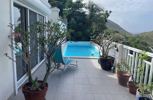 2 bedroom villa with magnificent view of Anse Marcel