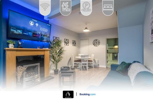 2 Bedrooms House By Boyeilles Apartments Short Lets & Serviced Accommodation Belfast With Free Wifi