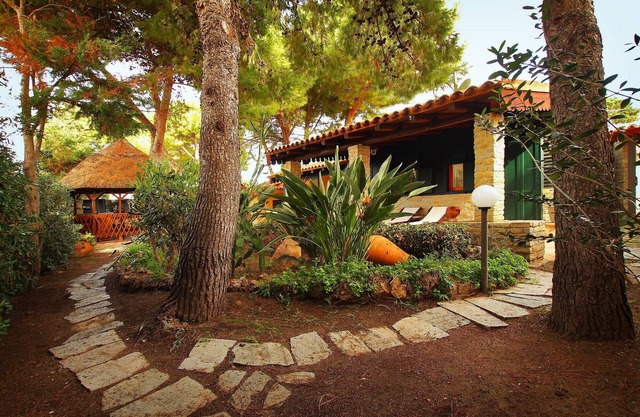 2 Schlafzimmer Villa, 2 Badezimmer, WiFi, Garten, Grill, Öffentlicher Pool
