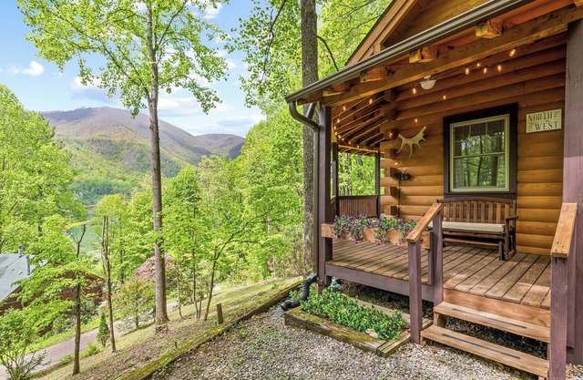 2 BR 2 BA Cabin, Private, Close to Town, Covered Porch, Views, Gravel Access
