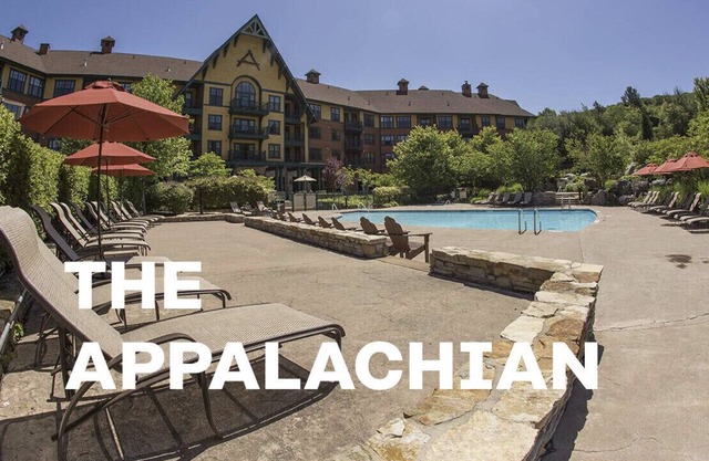 2 bedroom condo on top floor of the Appalachian Hotel