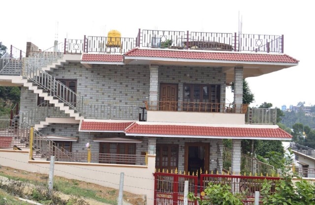 2-BR Gastfamilie in PUTTAMUTTHU (Schlafzimmer C + A)