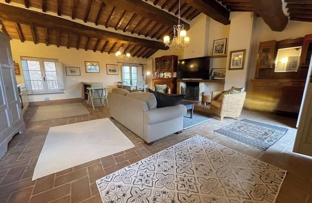 Elegante Wohnung in Città della Pieve, Stiloso appartamento con 2 camere da letto e 2 bagni a Città