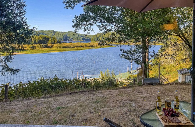 2 lakefront homes with year-round dune/water access right from the property