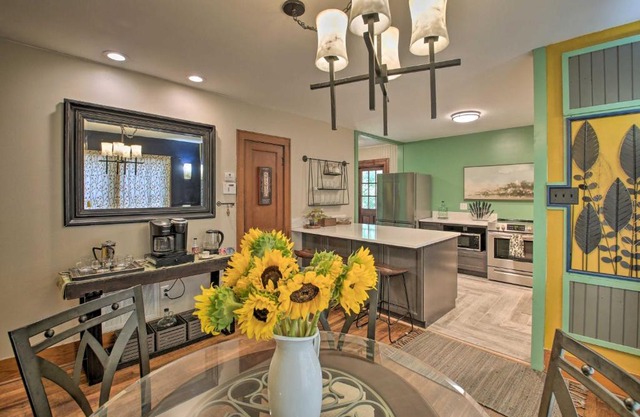 2 Mi to Central Ave Quaint Hot Springs Home!